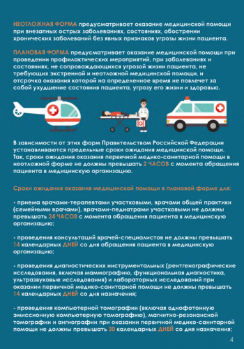 Инфографика. Памятка для граждан о гарантиях бесплатного оказания медицинской помощи